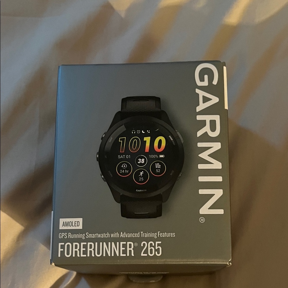 Garmin Forerunner 265 Black Smartwatch